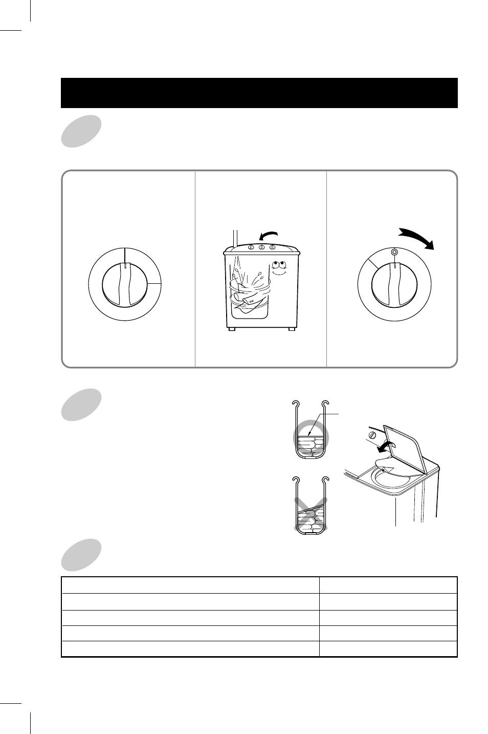 How to rinse, Continuous water supply rinse | LG WP-580N User Manual | Page 12 / 16