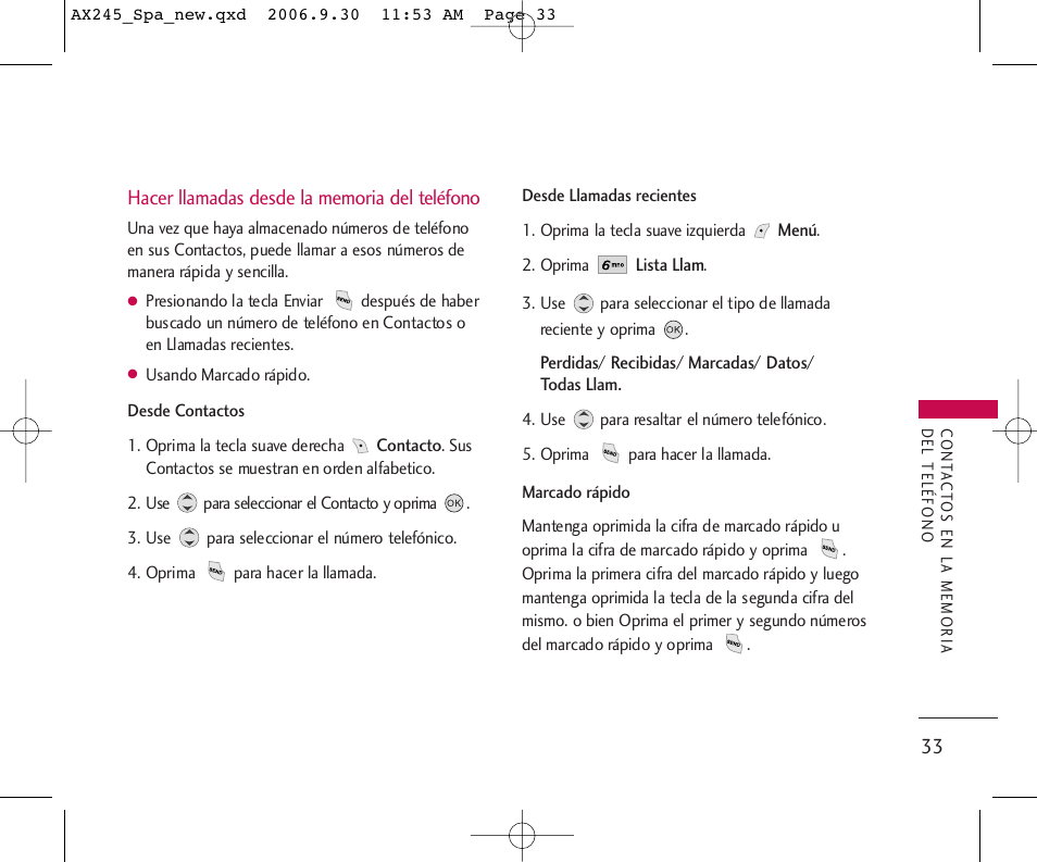 LG AX245 User Manual | Page 134 / 200