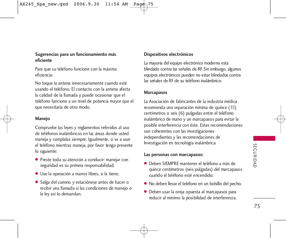 LG AX245 User Manual | Page 176 / 200