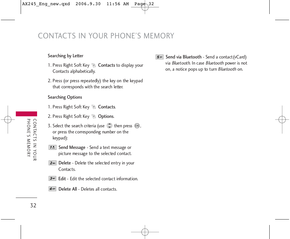 LG AX245 User Manual | Page 34 / 200