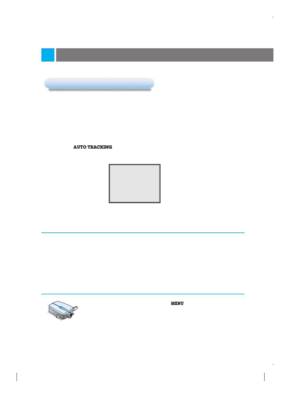 Using tracking function, Auto t, Auto t racking function racking function | LG LP-XG2 User Manual | Page 40 / 46