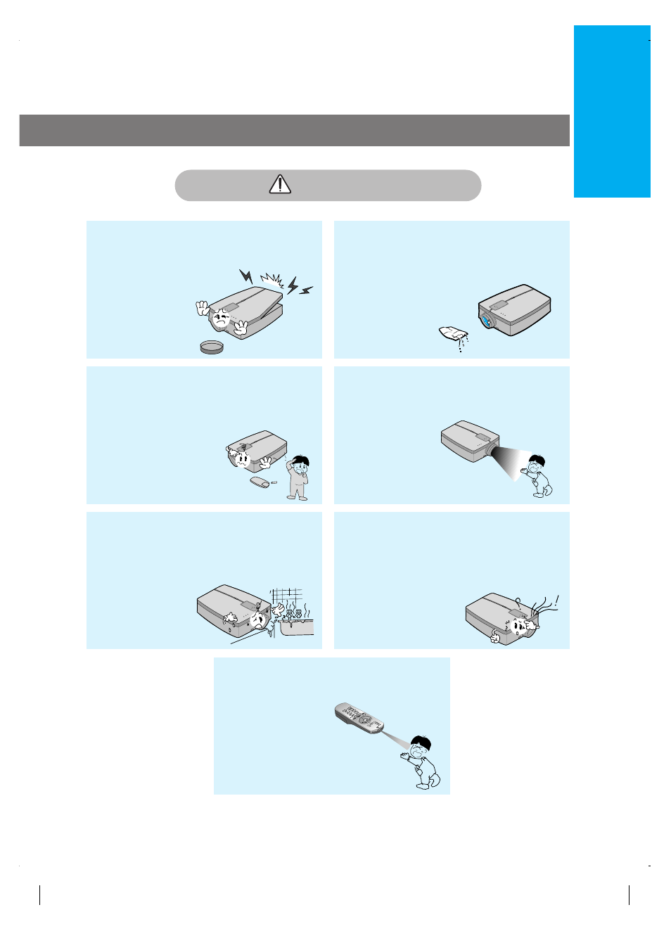 Warning, English | LG LP-XG2 User Manual | Page 5 / 46