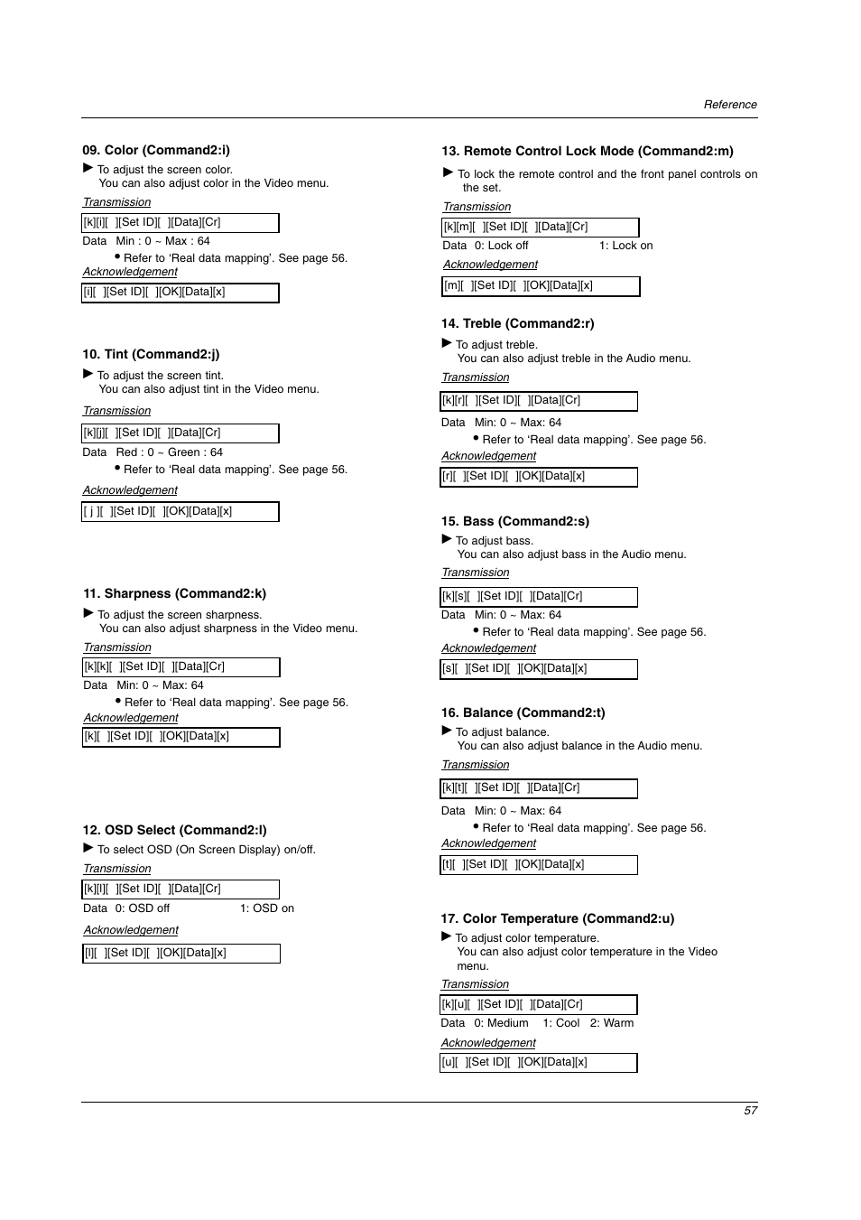 LG 32LC2D User Manual | Page 57 / 68