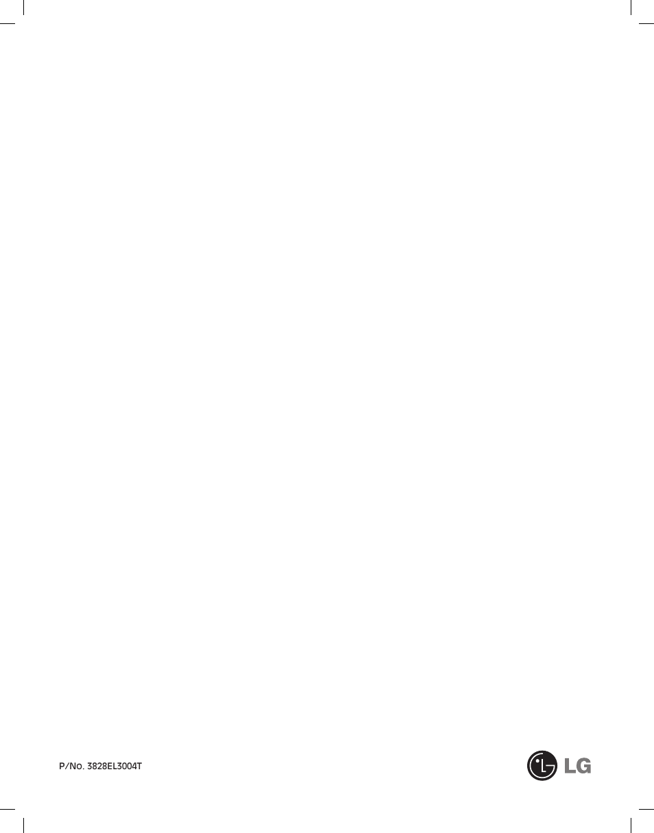 LG DLE2101W User Manual | Page 112 / 112