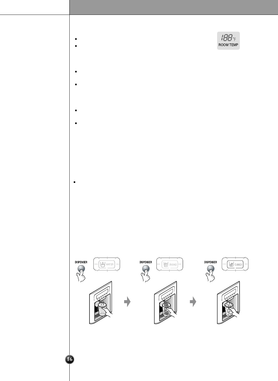 Operation | LG LRSC 26944SW  EN User Manual | Page 16 / 32
