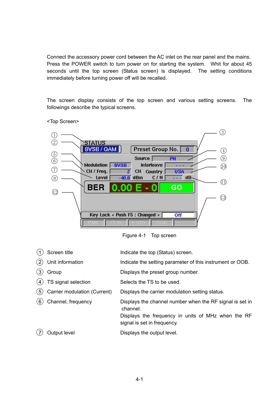 Lcd panel description | LG 3803 User Manual | Page 20 / 57