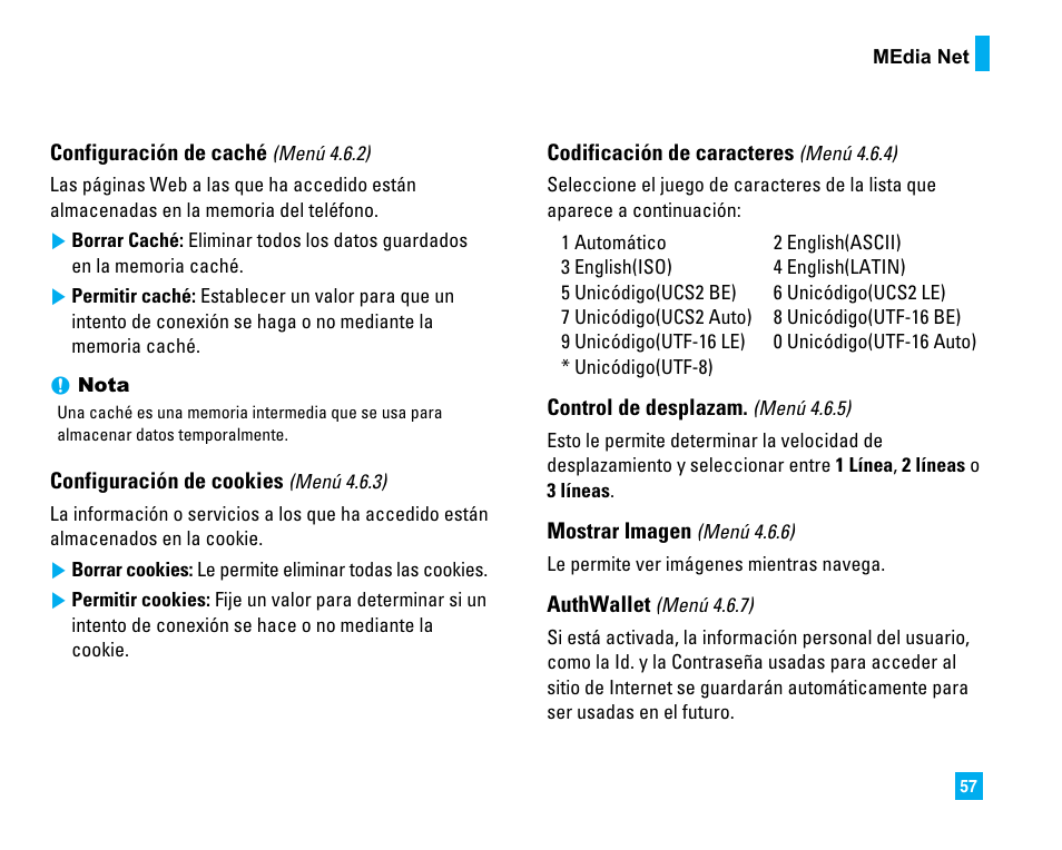 LG CU500 User Manual | Page 163 / 218