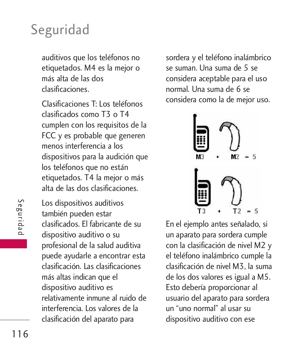 Seguridad | LG 260 User Manual | Page 231 / 240