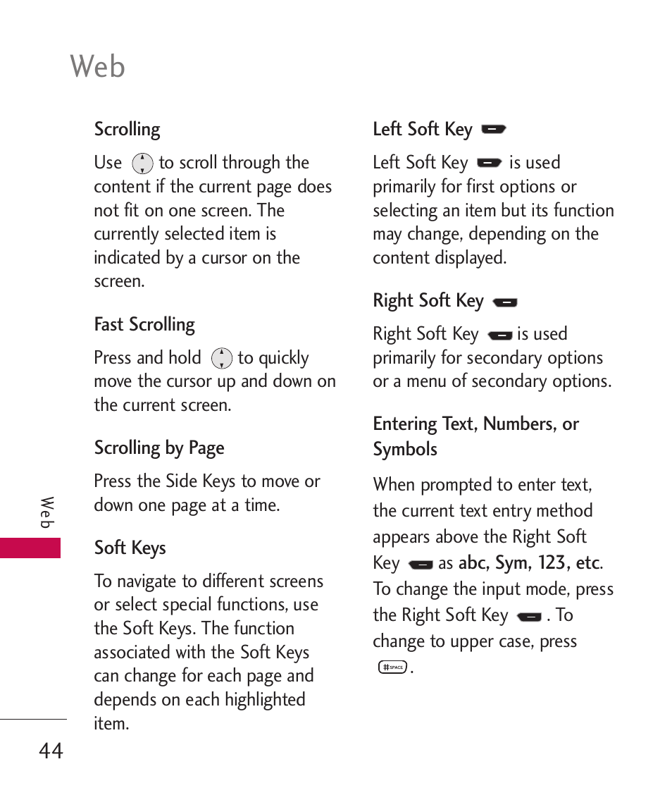 LG 260 User Manual | Page 46 / 240