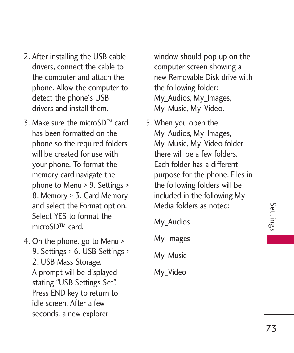 LG 260 User Manual | Page 75 / 240