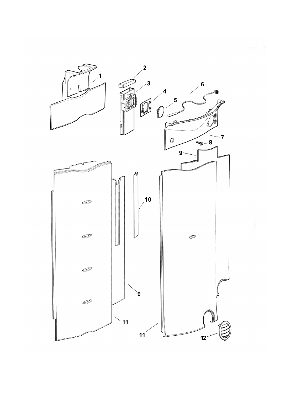 Electronic module and duct covers | LG E440T User Manual | Page 28 / 35