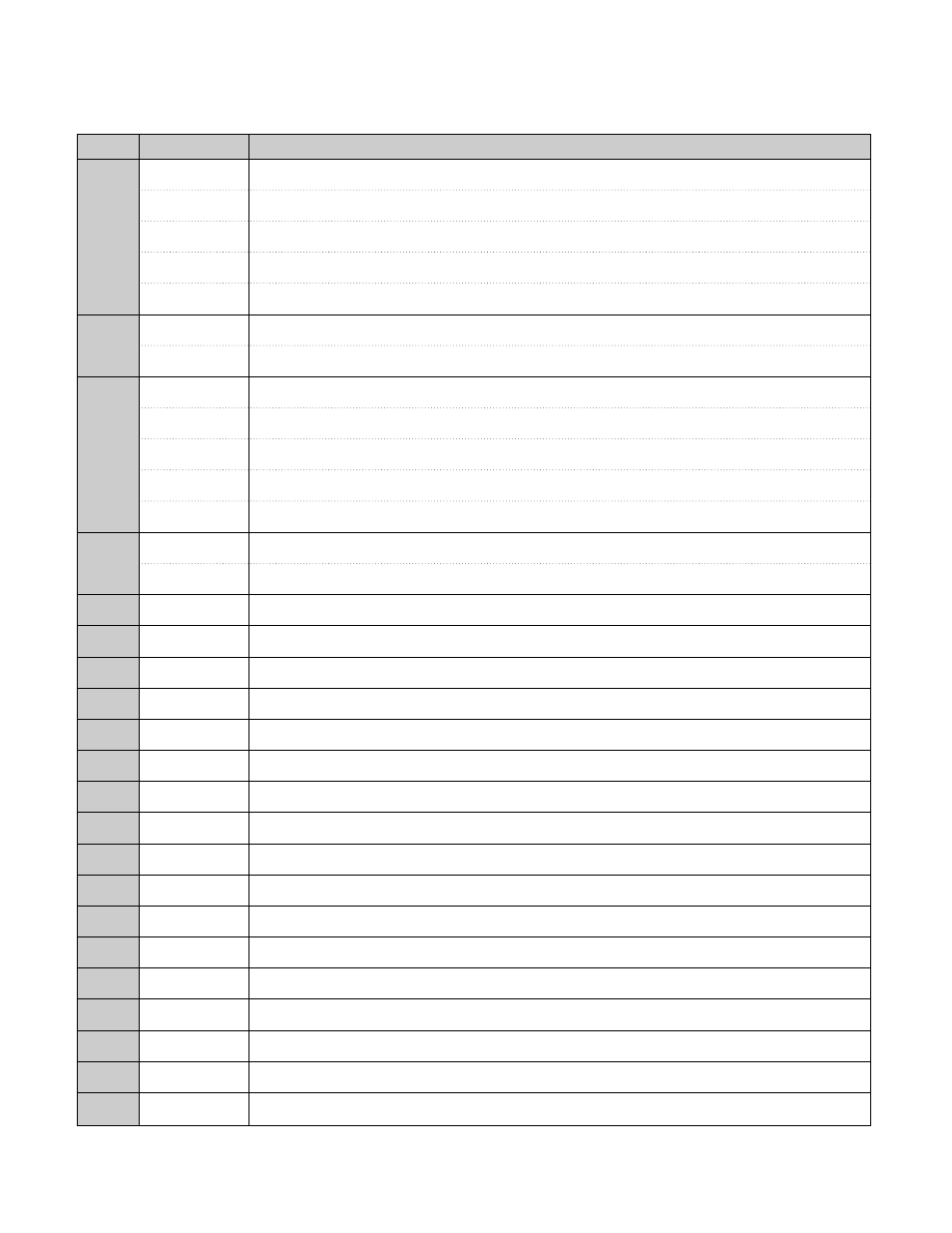 Exploded view parts list | LG 773N User Manual | Page 23 / 36