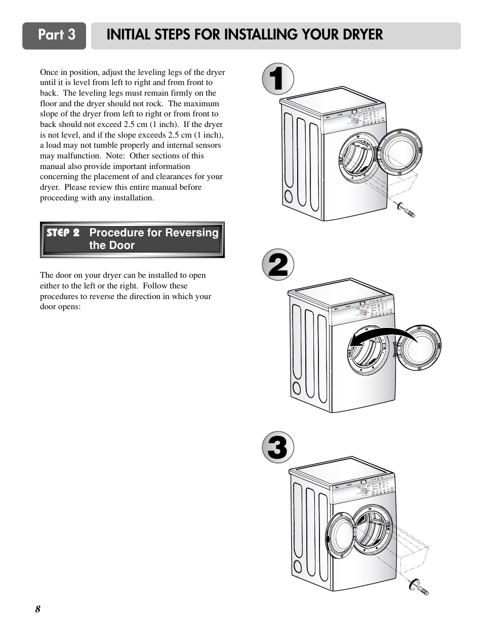 LG D2524W User Manual | Page 9 / 33