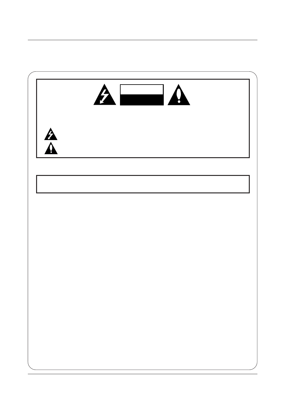 Warning arning, Warning | LG RU-42PZ71 User Manual | Page 2 / 52