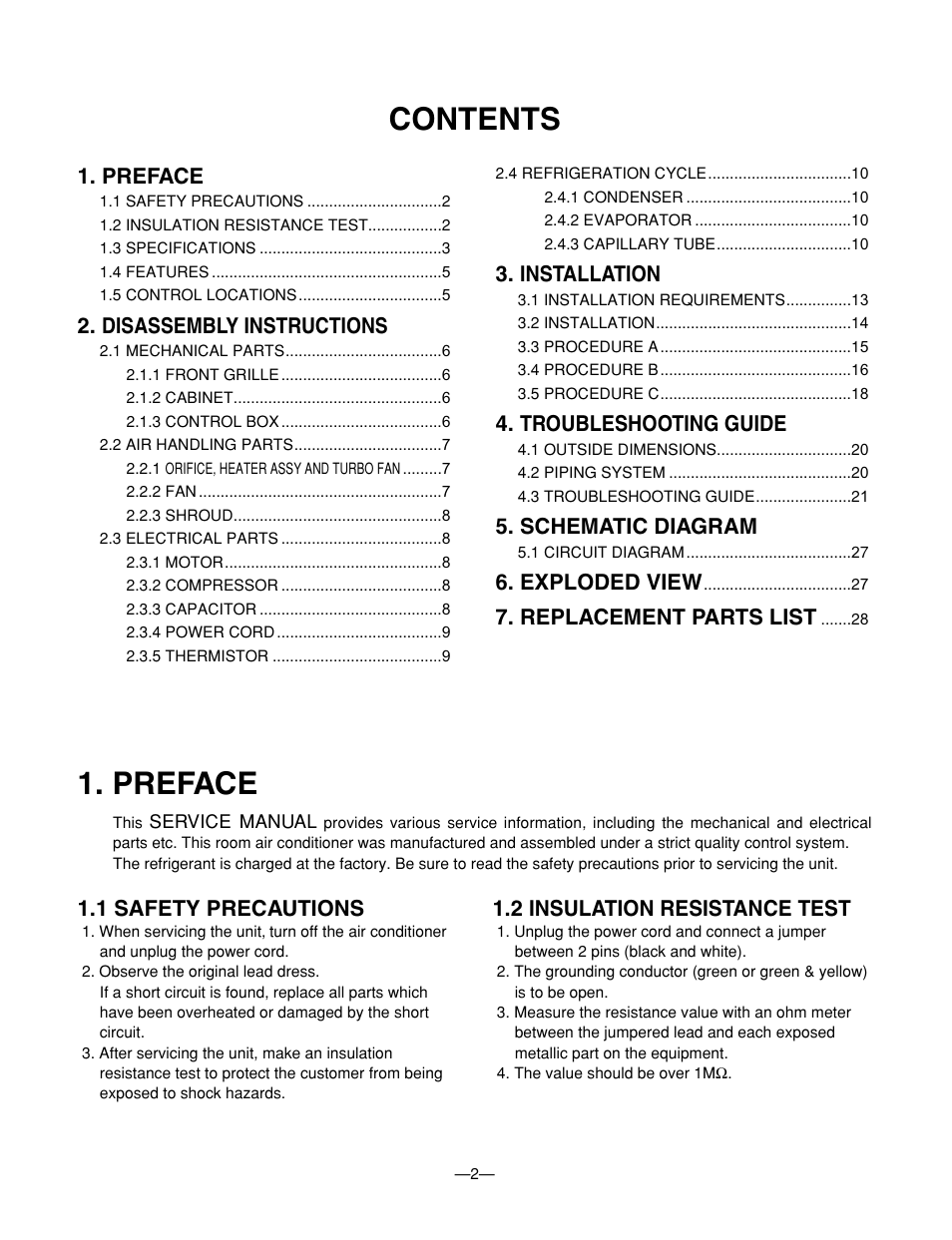 LG BG-81A User Manual | Page 2 / 39