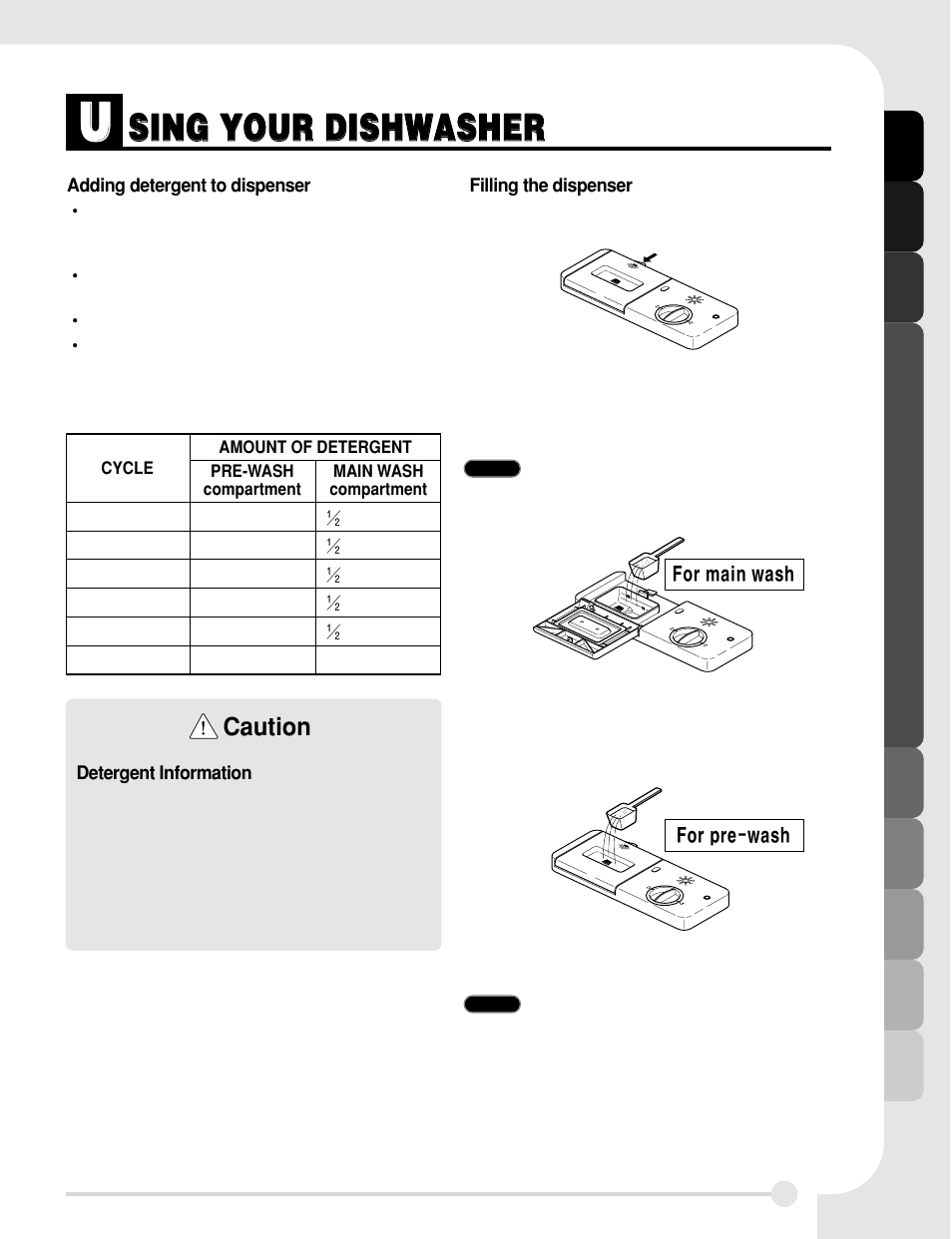 LG LDF8812WW User Manual | Page 13 / 44