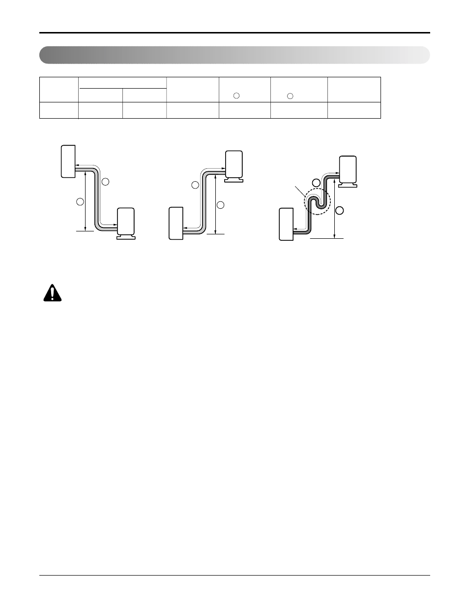 Piping length and elevation | LG LA120CPI User Manual | Page 16 / 76