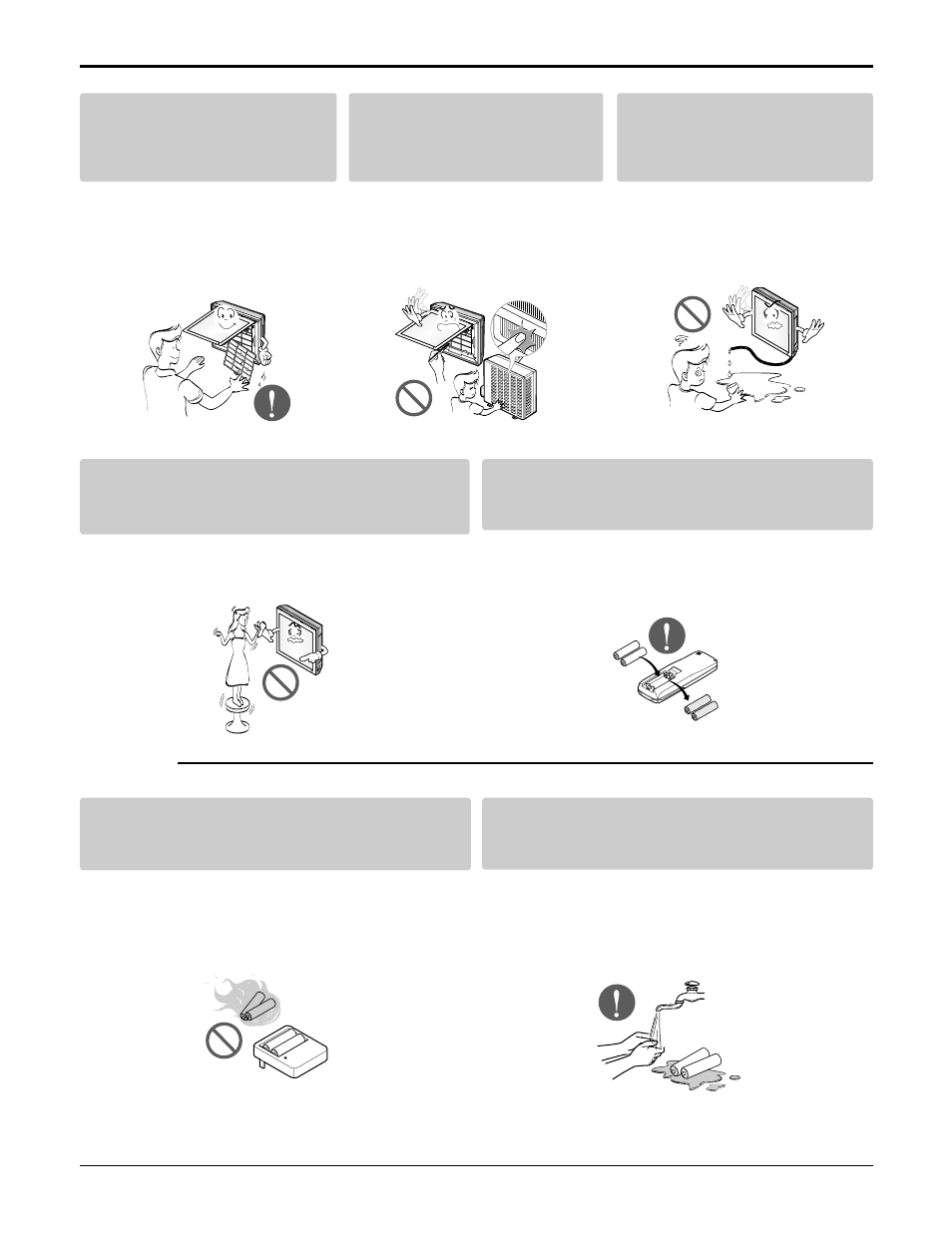 Disuse | LG LA120CPI User Manual | Page 8 / 76