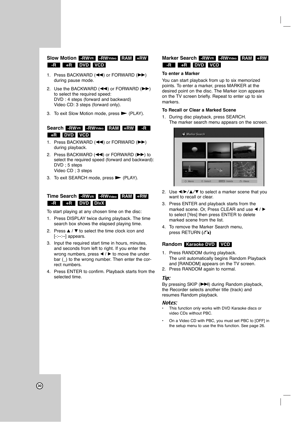 LG LRY-517 User Manual | Page 30 / 62