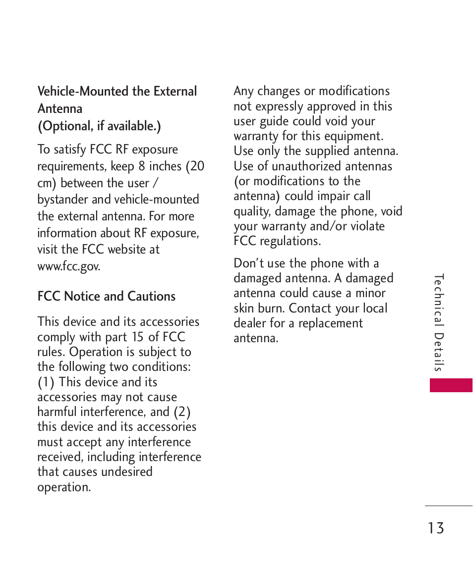 LG AX260 User Manual | Page 15 / 115