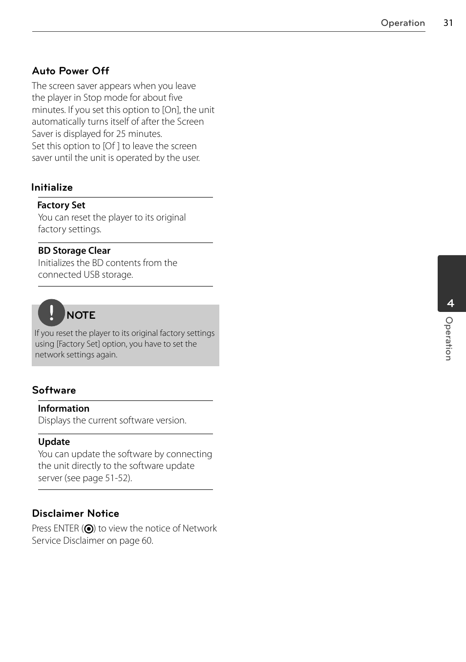 LG BD678N User Manual | Page 31 / 72