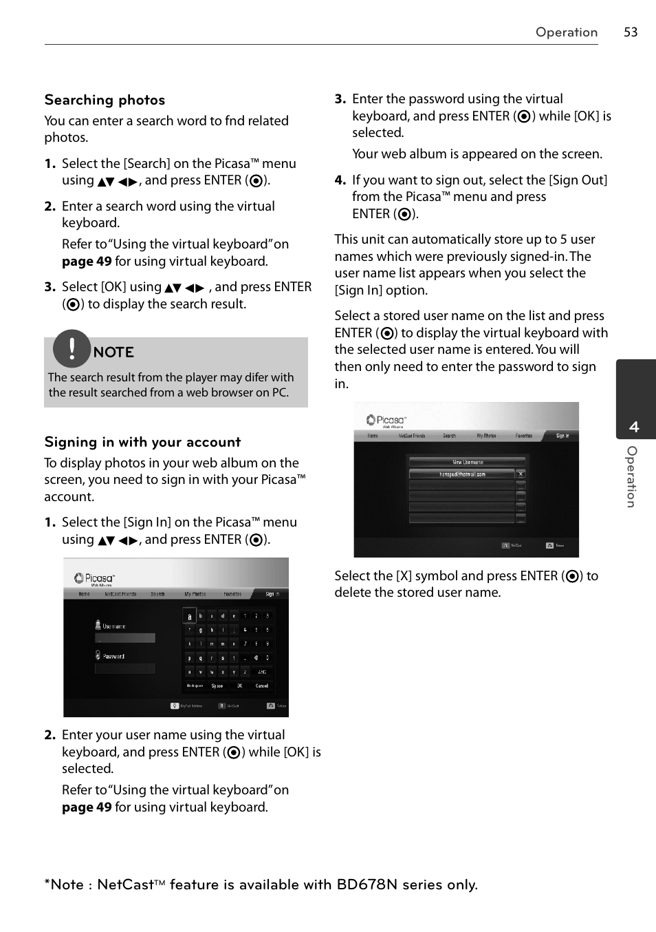 LG BD678N User Manual | Page 53 / 72