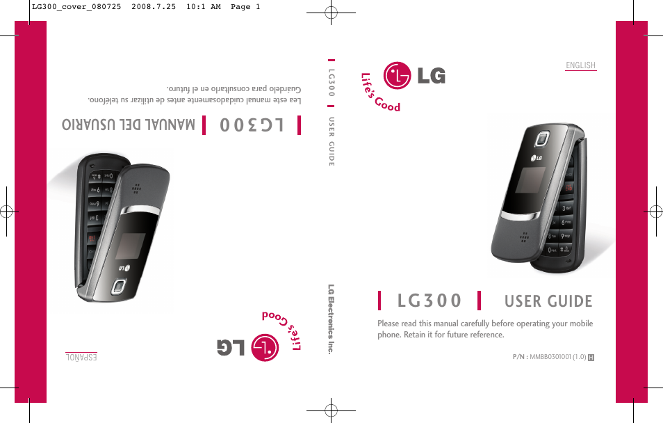 LG 300 User Manual | 226 pages
