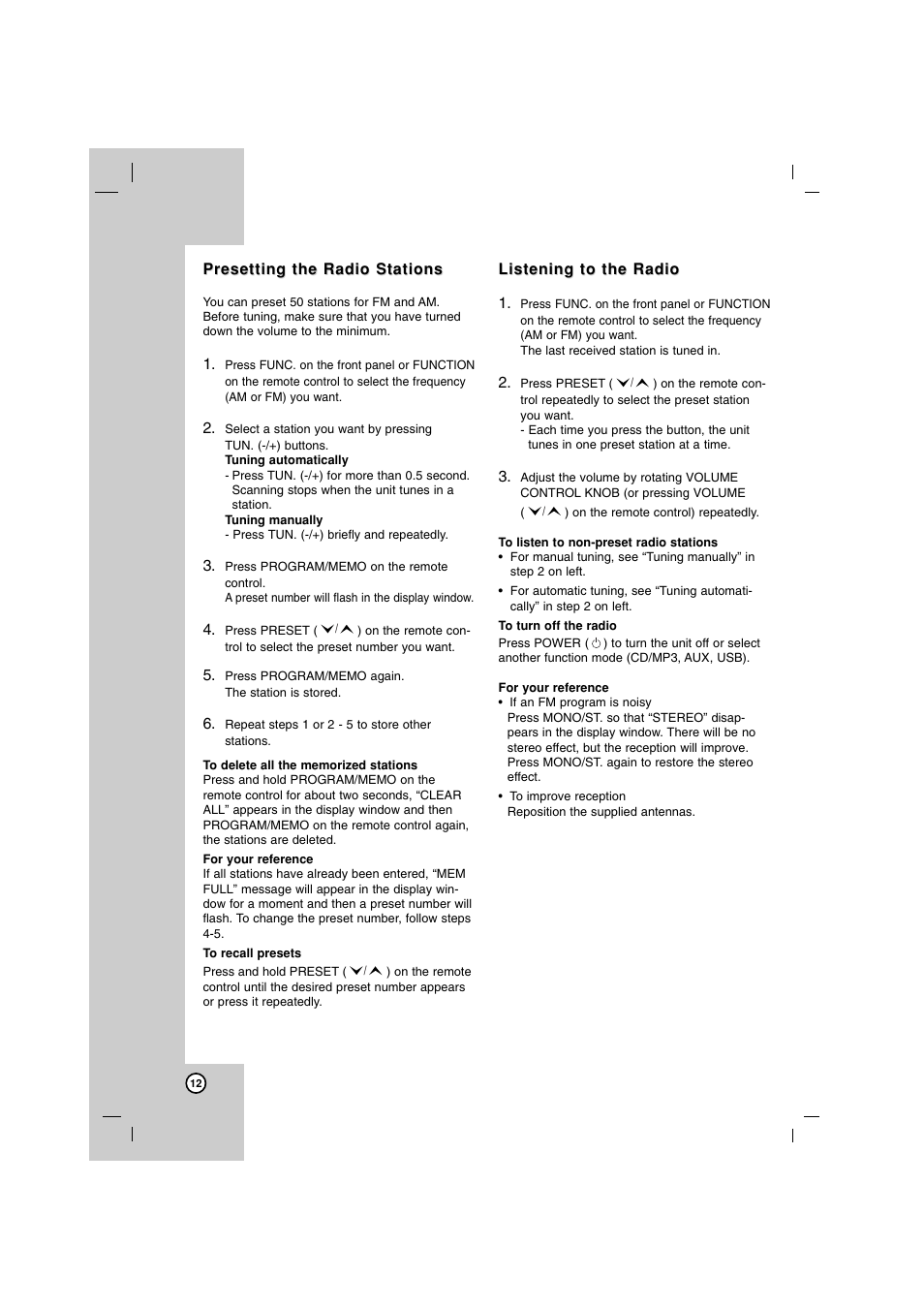 LG LFS-U850 User Manual | Page 12 / 19