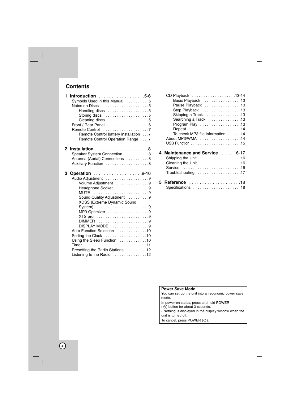 LG LFS-U850 User Manual | Page 4 / 19