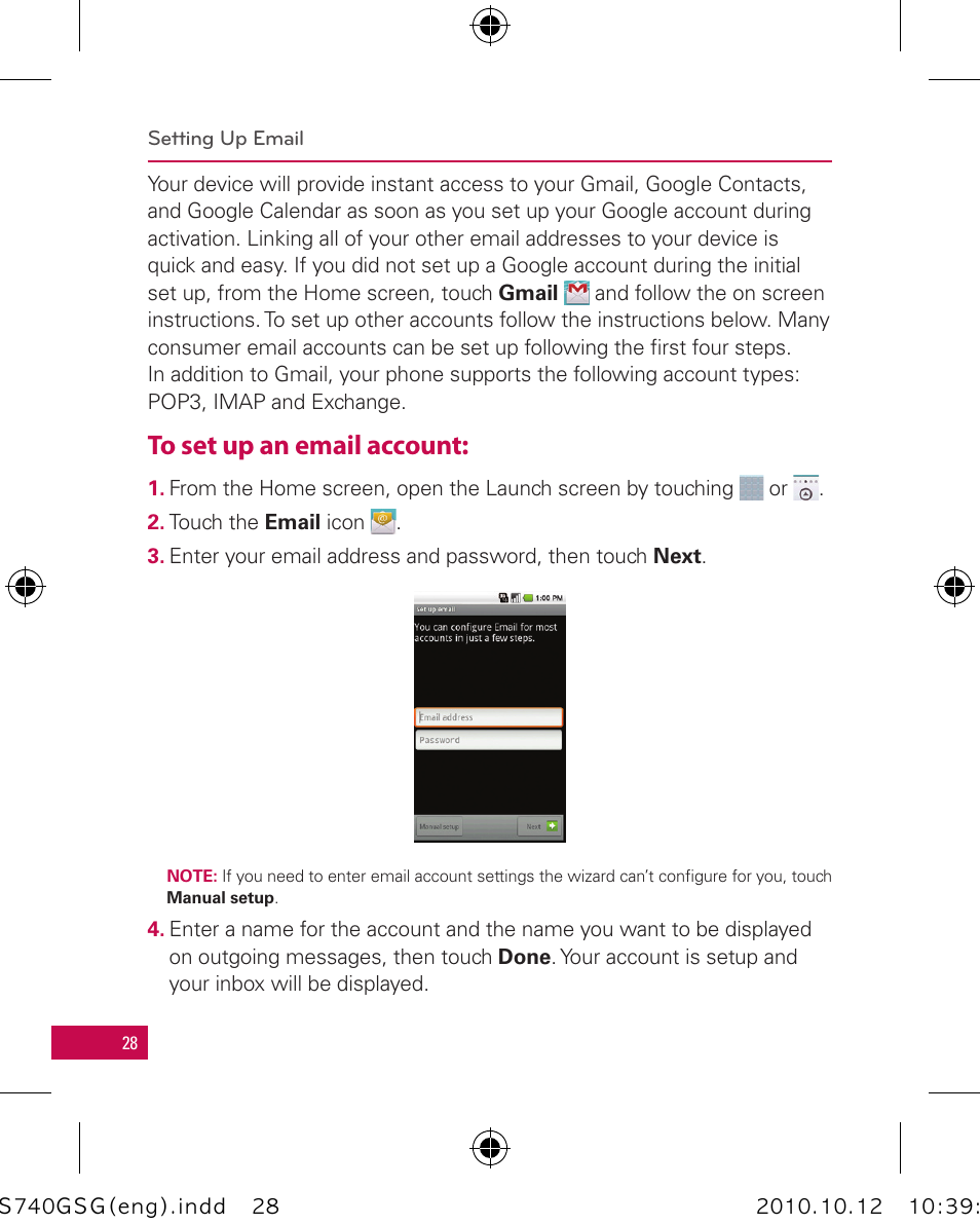 LG Apex User Manual | Page 31 / 80