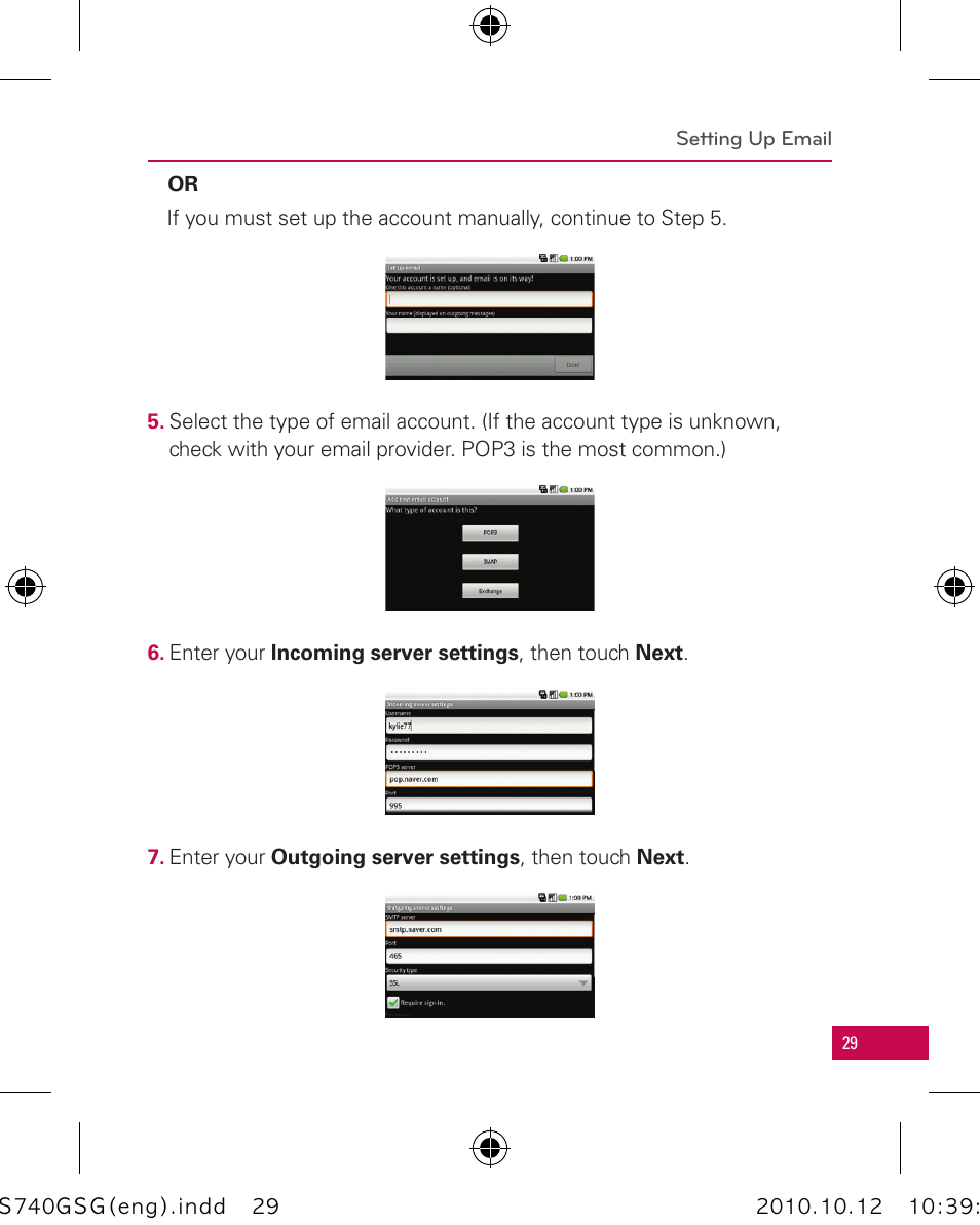 LG Apex User Manual | Page 32 / 80