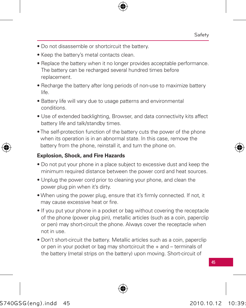 LG Apex User Manual | Page 48 / 80