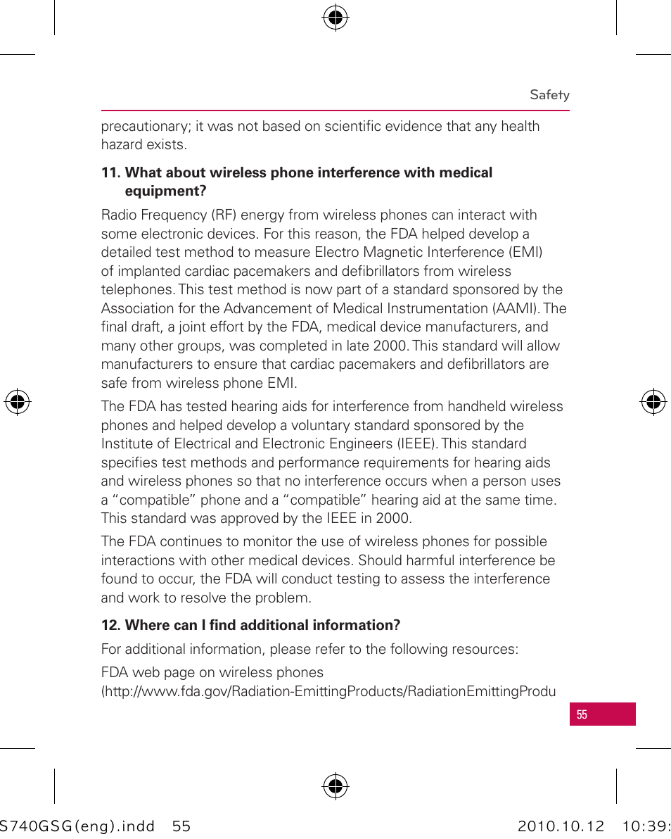 LG Apex User Manual | Page 58 / 80