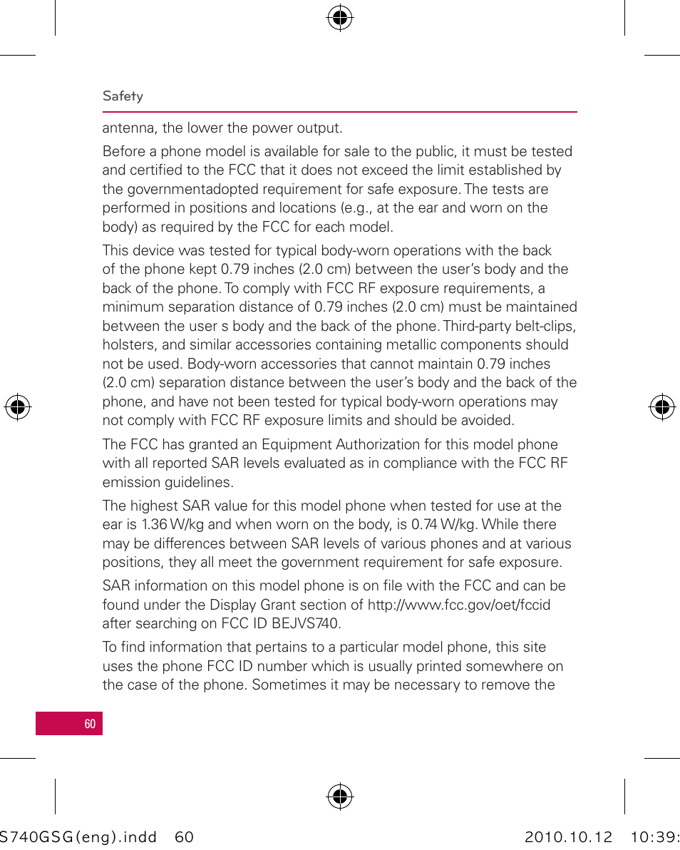 LG Apex User Manual | Page 63 / 80