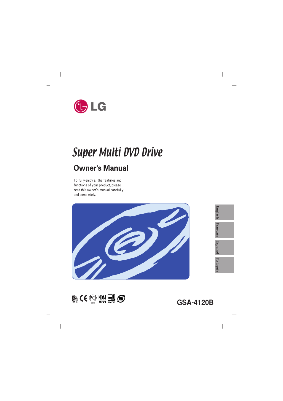 LG GSA-4120B User Manual | 14 pages