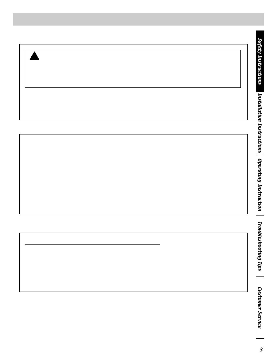 Warning, What to do if you smell gas | LG DLE5911W User Manual | Page 3 / 32