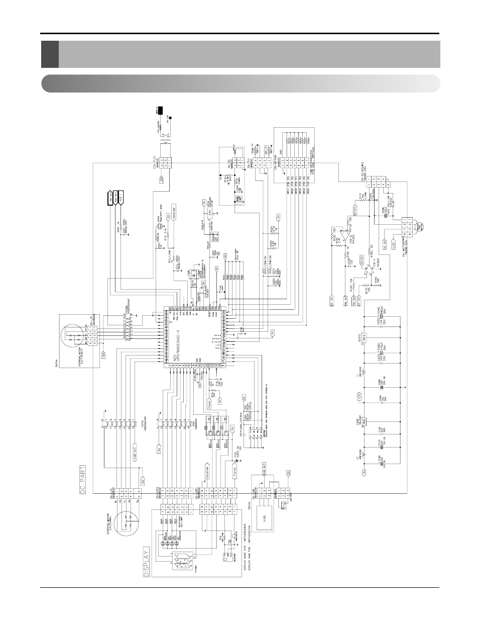 Schematic diagram, Electric control device | LG LS090CP(AS-C0914DH0) User Manual | Page 62 / 80
