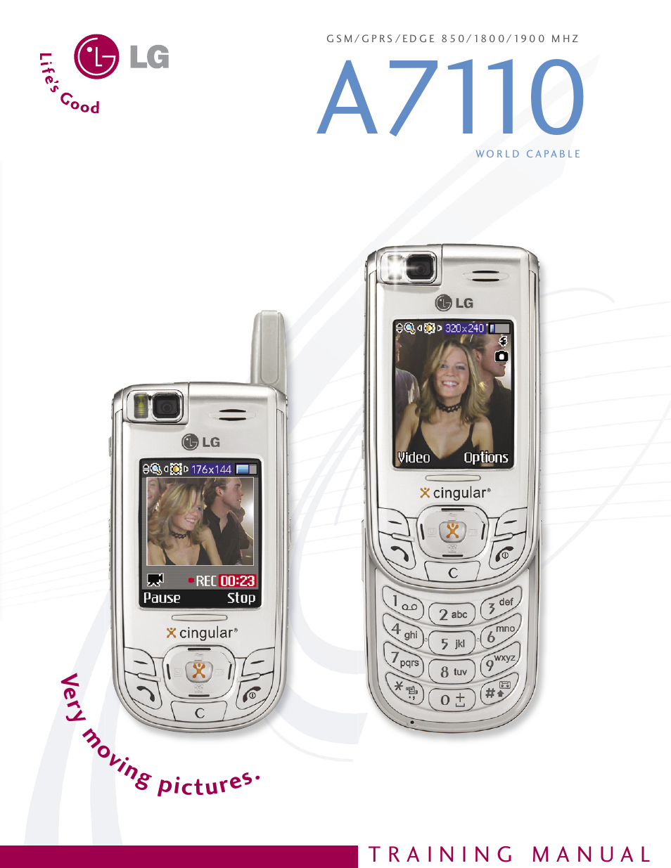 LG A7110 User Manual | 8 pages