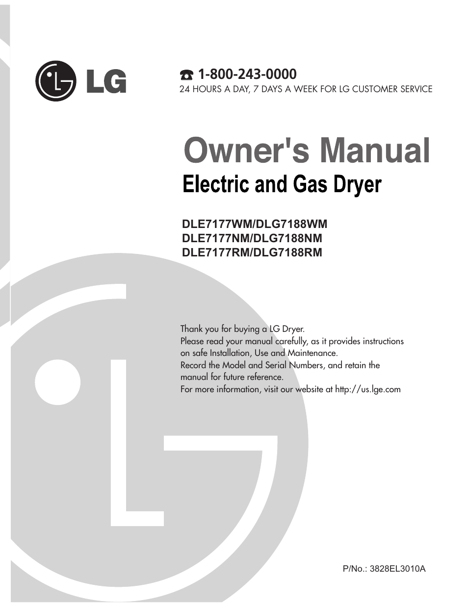 LG D7188NM User Manual | 64 pages