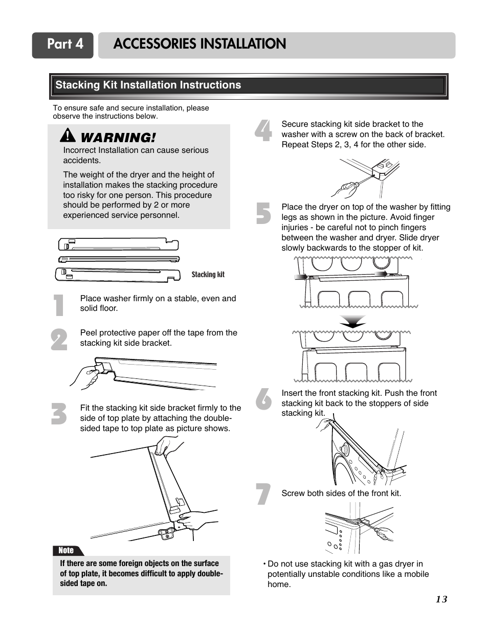 LG D7188NM User Manual | Page 13 / 64