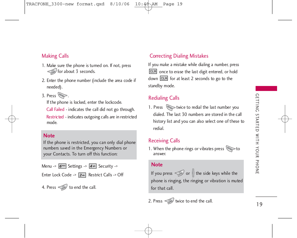 LG 3280 User Manual | Page 19 / 94