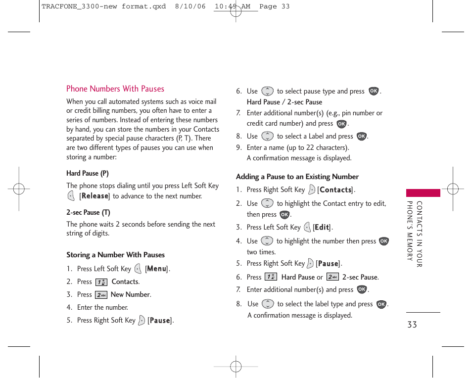 LG 3280 User Manual | Page 33 / 94