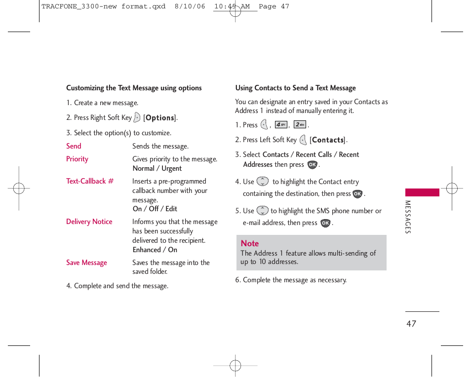 LG 3280 User Manual | Page 47 / 94