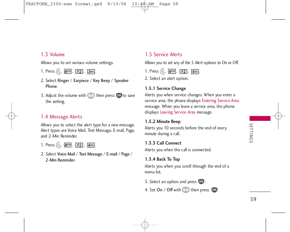 LG 3280 User Manual | Page 59 / 94