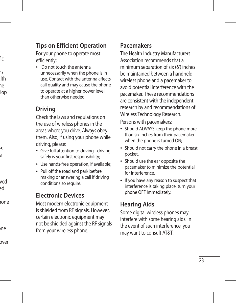 LG 500G User Manual | Page 25 / 98