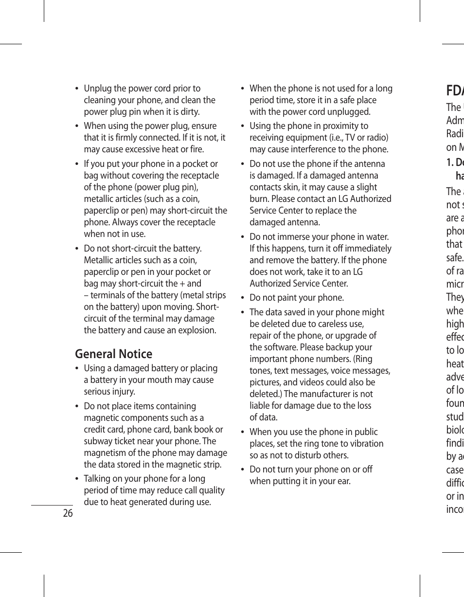 LG 500G User Manual | Page 28 / 98