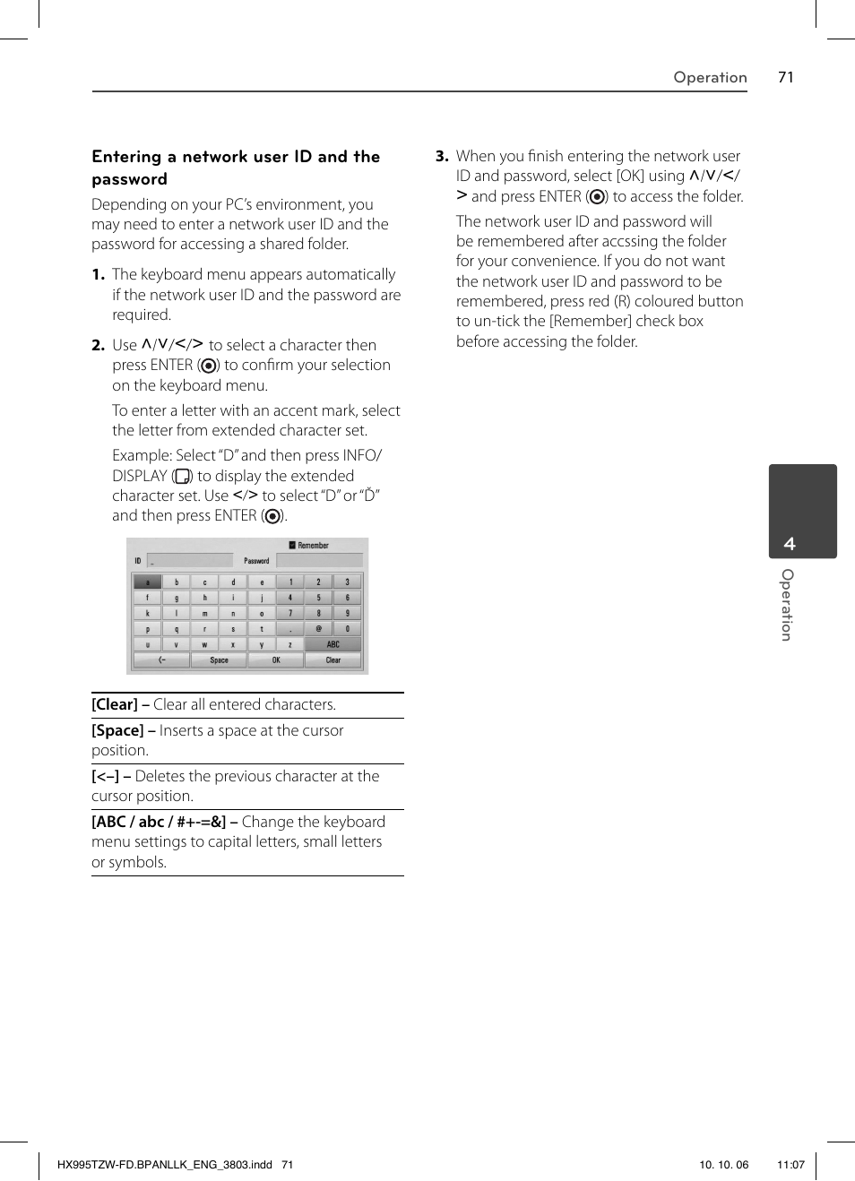 LG HX995TZW User Manual | Page 71 / 98