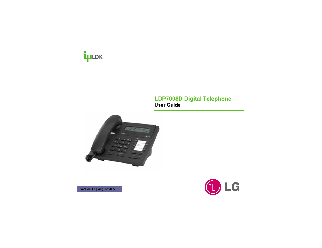 LG LDP7008D User Manual | 62 pages
