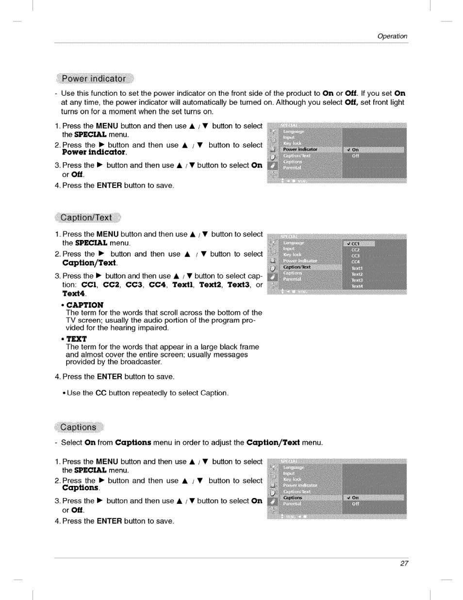 LG 200LC1R User Manual | Page 27 / 36