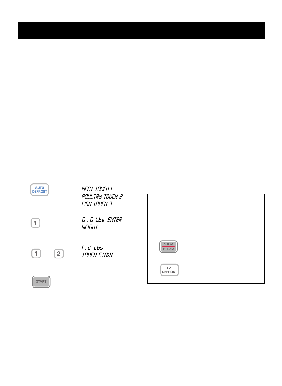 Using your microwave oven, Auto defrost, Ez defrost | LG LCRM1240SW User Manual | Page 16 / 31